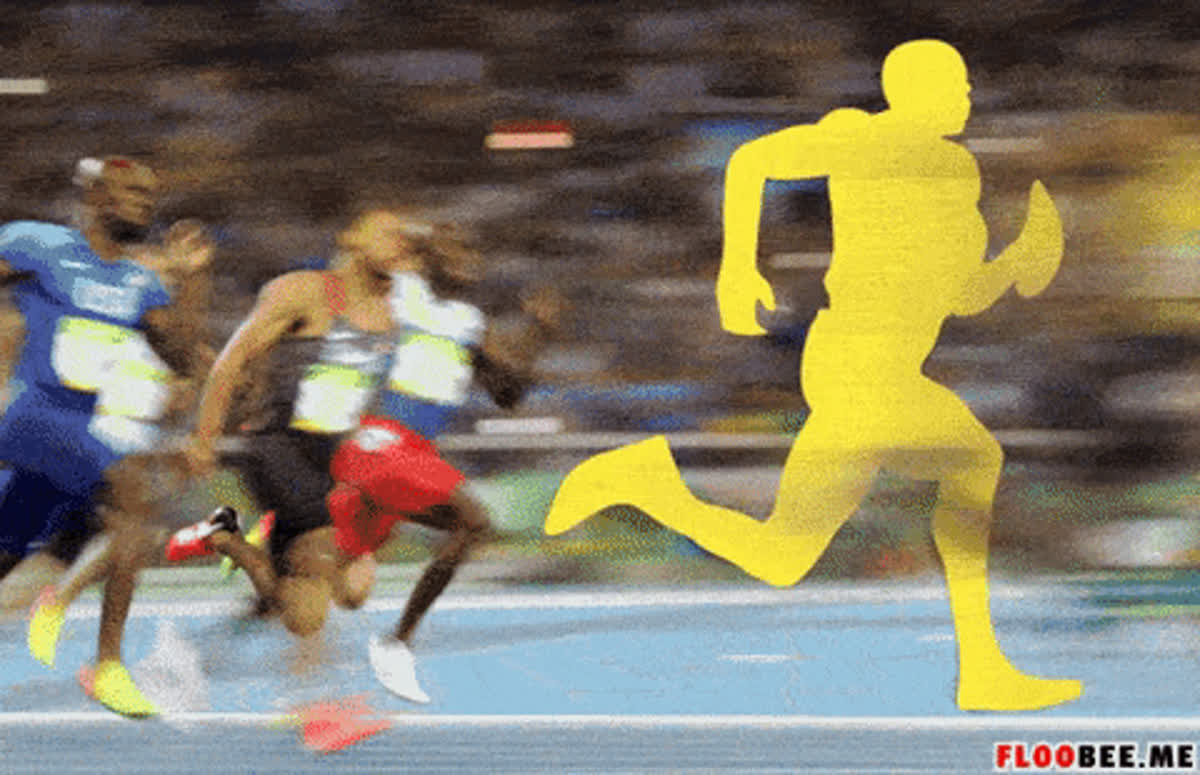 Running Bolt GIF - Gifgame GIF | GifVif