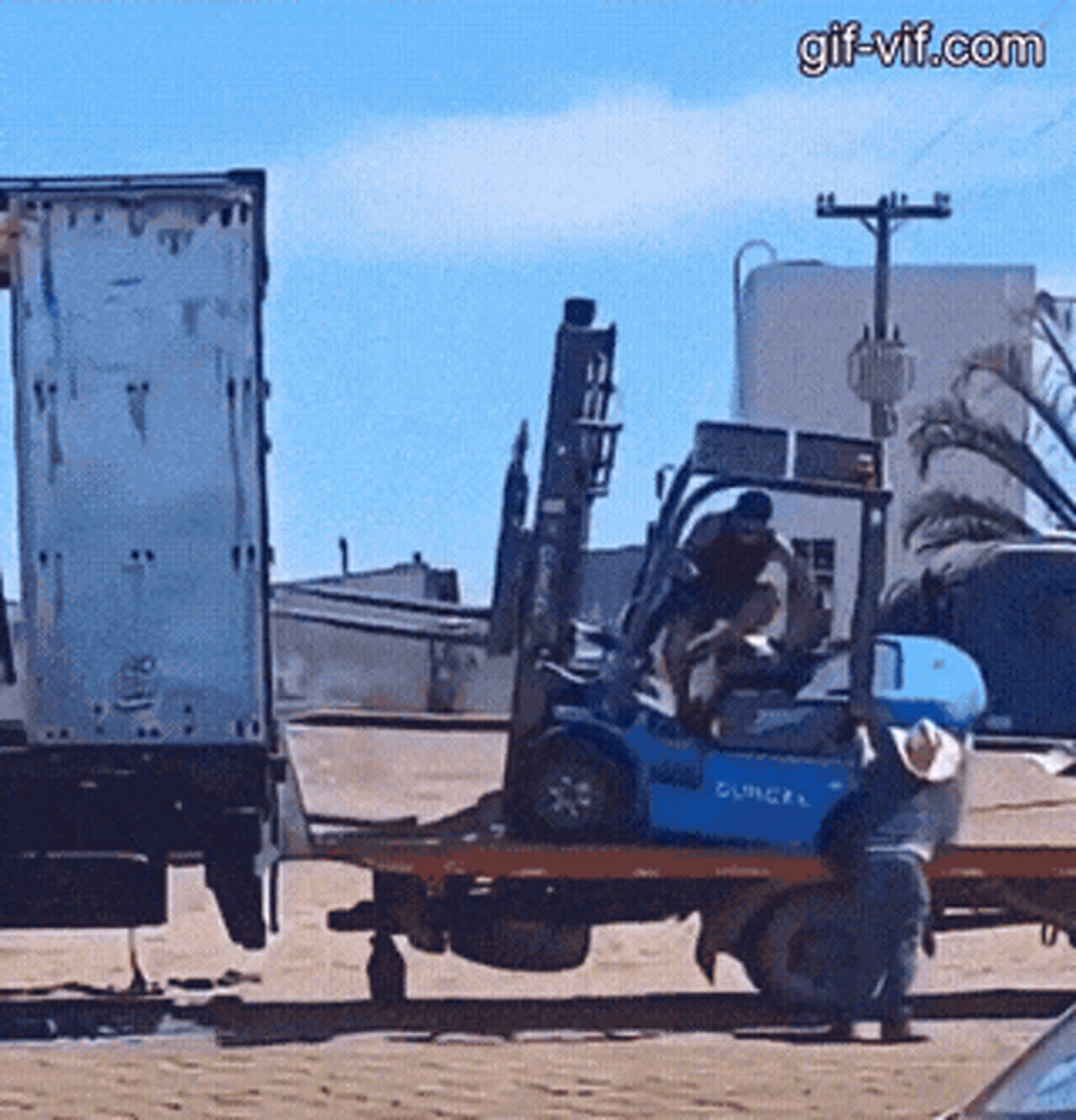 Forklift uncertified GIF - Fail GIF | GifVif