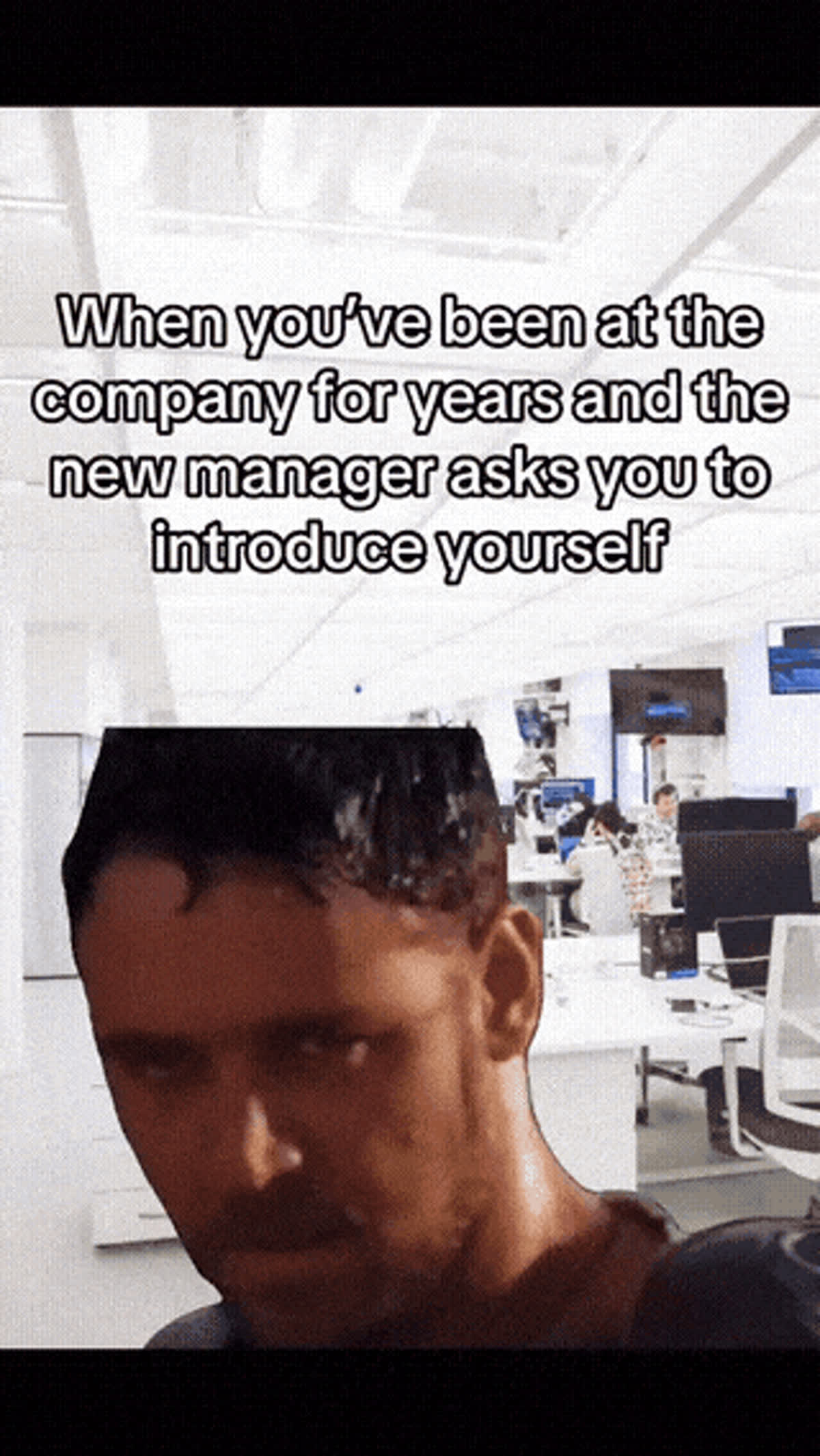 New manager and me GIF - Memes GIF | GifVif