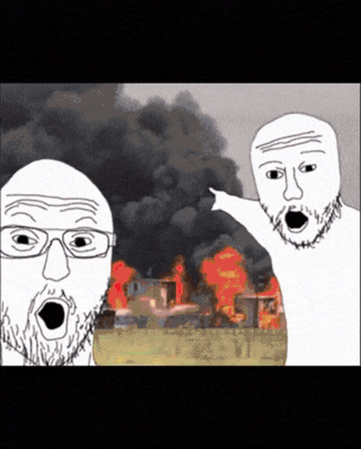 Soyjak pointing meme origin GIF - Memes GIF | GifVif