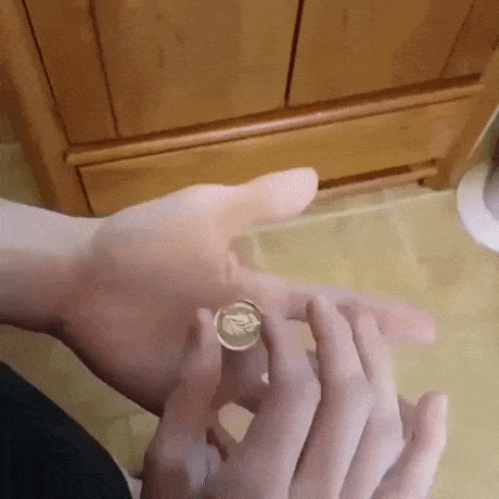 Awesome coin trick