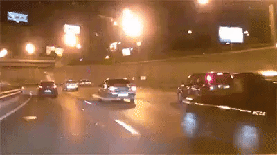 Crazy driving skills