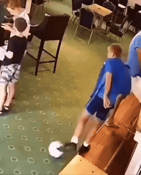 Plank Tool Raft Inner kick instinct kicks in GIF - Fail GIF | GifVif