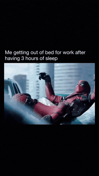 Me after 3 hours of sleep GIF - Funny GIF | GifVif
