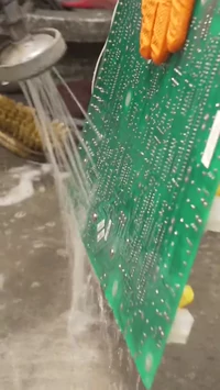 Cleaning PCBs like this can fix some weird issues