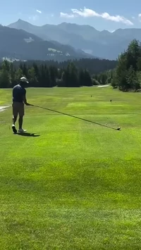 Comically large gold club