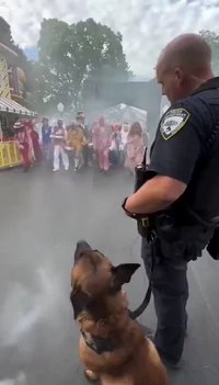 Dog be like whats happening