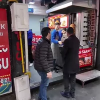 Dude got confused because of mirror