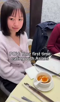 First time eating with your asian family