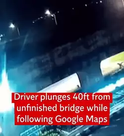 Follow google map they said