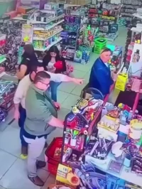 Friends pranking each other