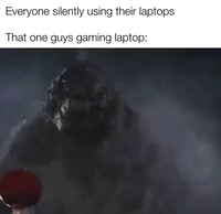 Gaming laptops be like