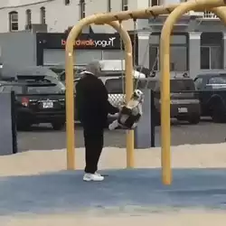 Download and share A man and his dog GIFs