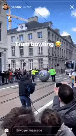 Tram bowling