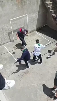Human foosball