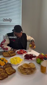 Morning breakfast in movies