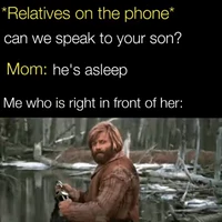 Not today relative Satan