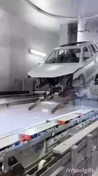 This is how car is painted