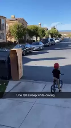 When the road trip gets too exhaustive