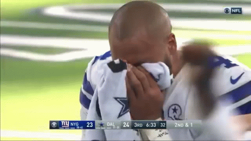 dak prescott crying and gif – Trending GIF on GifVif