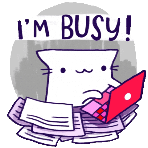 im busy busy gif – Trending GIF on GifVif