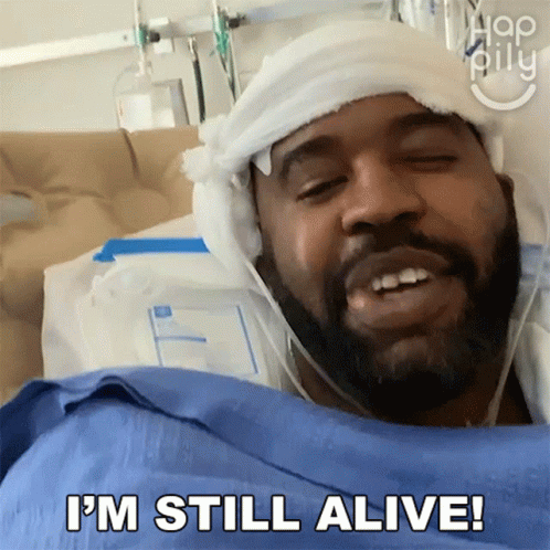 im still alive gif – Trending GIF on GifVif