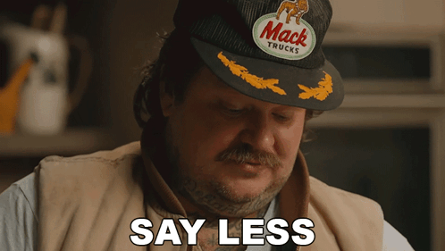 say less matty gif – Trending GIF on GifVif