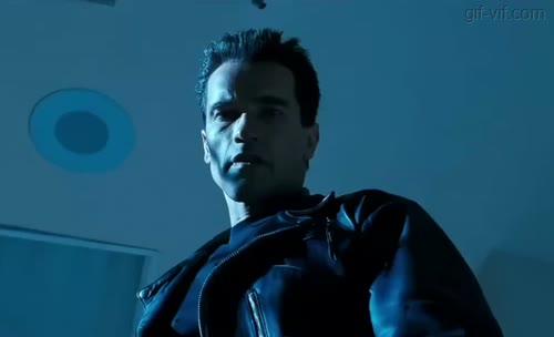Hasta la vista baby arnold schwarzenegger terminator Clip - Watch ...